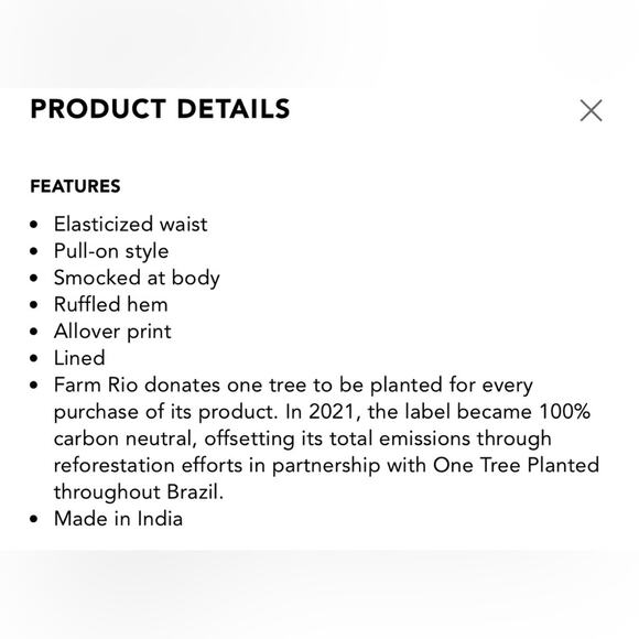 FARM RIO Summer Garden Dream Yellow Multi Floral Ruffled Mini Skirt XL, NWT - Picture 10 of 11